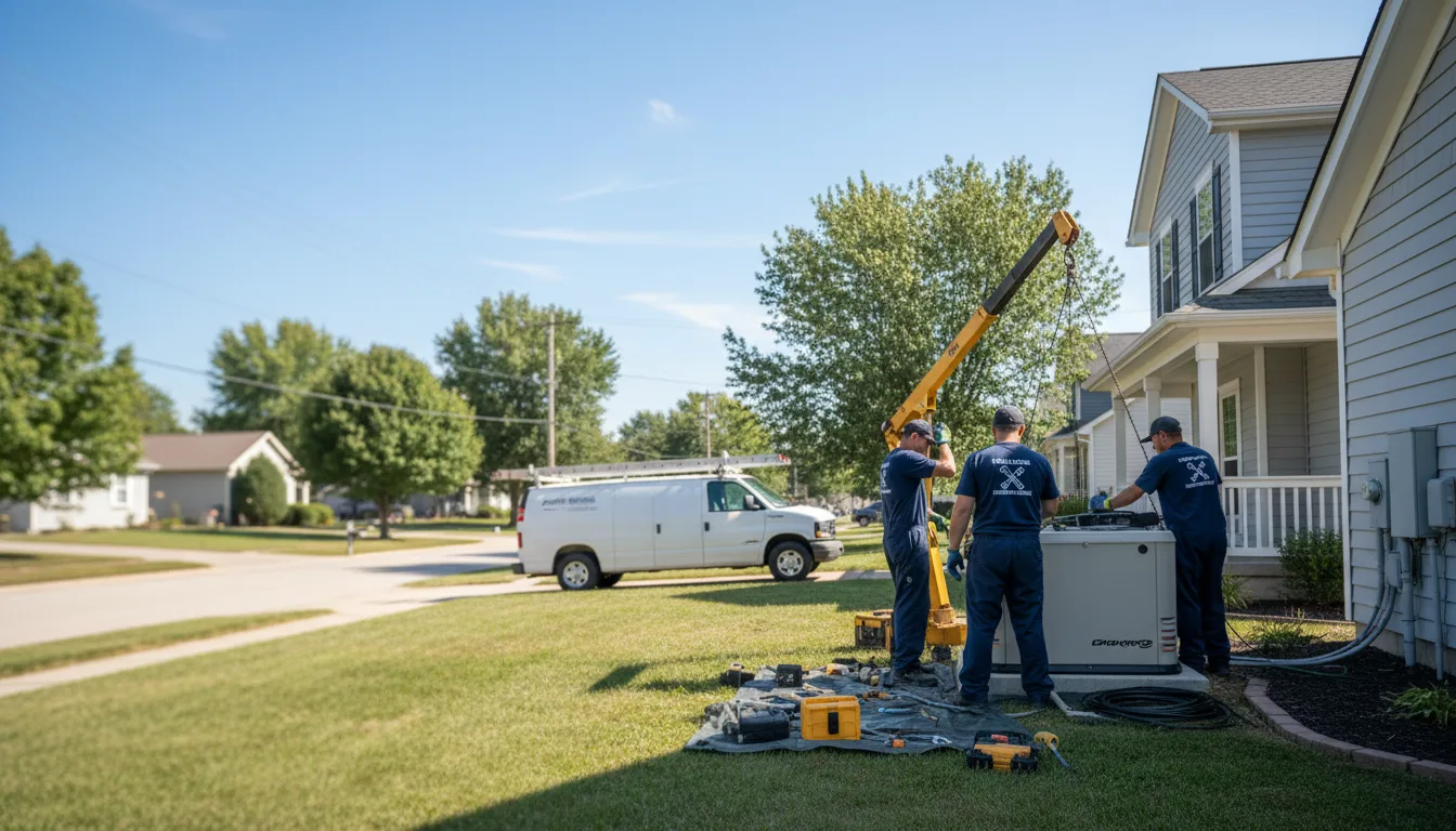 Generator Installation in Mattoon, IL near me